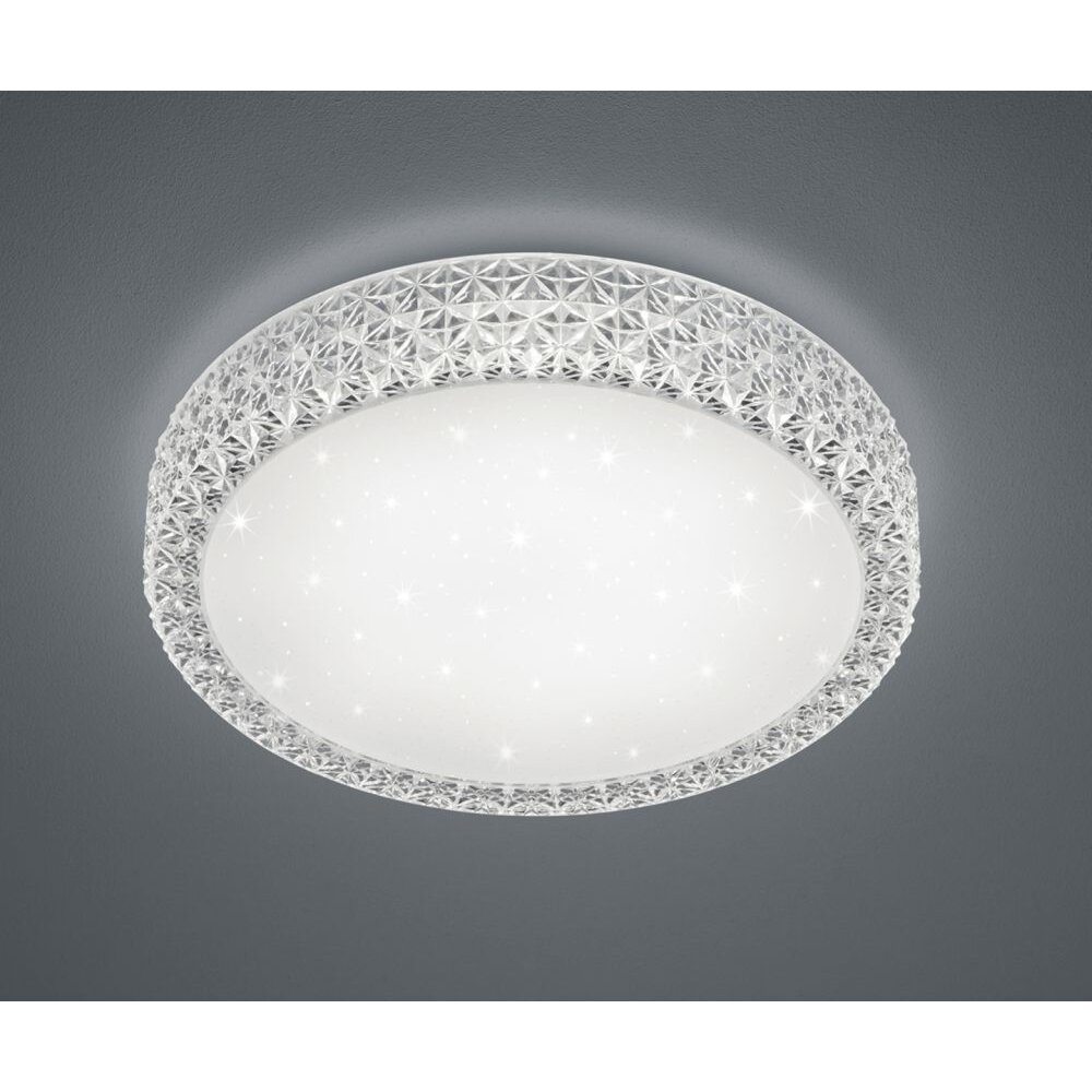 Reality PEGASUS Plafoniera LED Bianco, 1-Luce, Telecomando main product photo