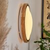 Corinto Applique LED Écru, Nero, 1-Luce