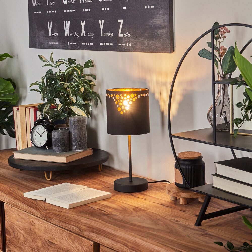 Marbach Lampada da tavolo Nero, 1-Luce main product photo