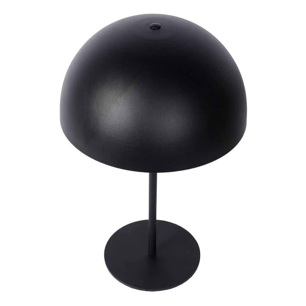 Lucide SIEMON Lampada da tavolo Nero, 1-Luce