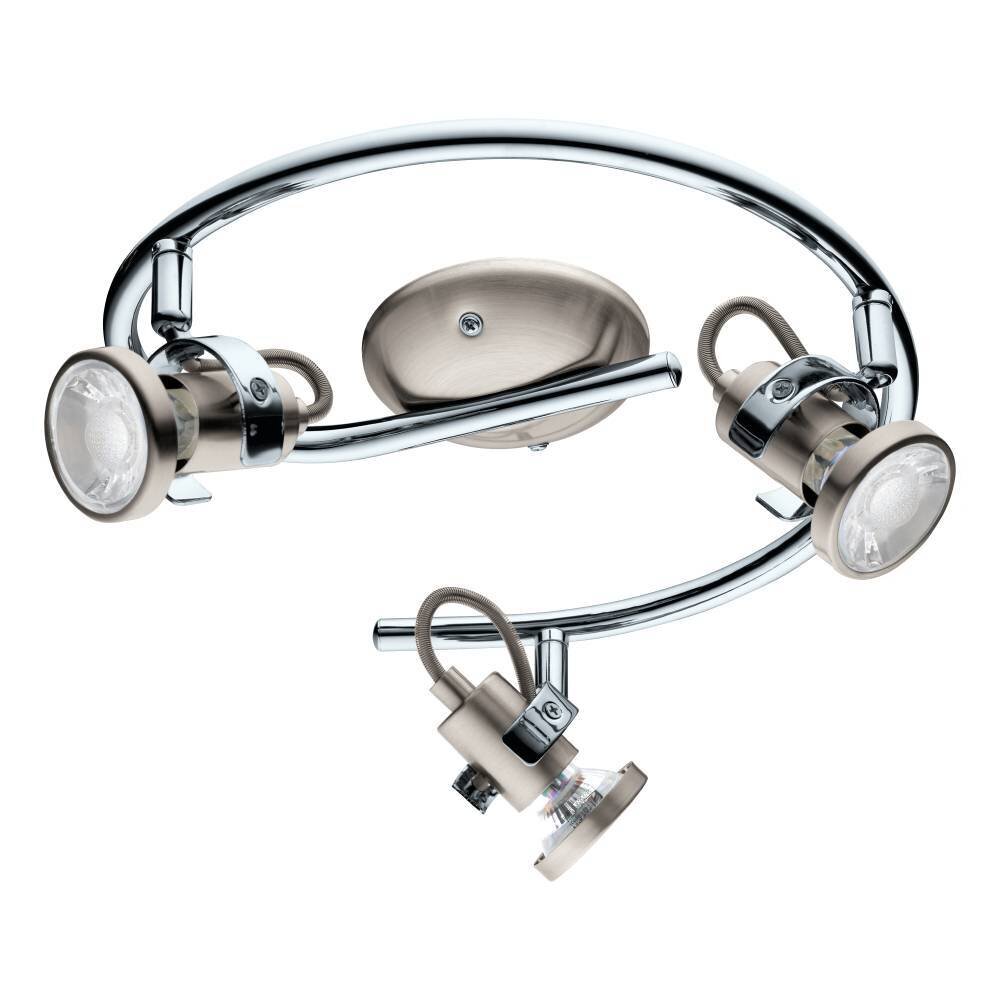 Eglo TUKON Plafoniera LED Cromo, Nichel opaco, 3-Luci main product photo