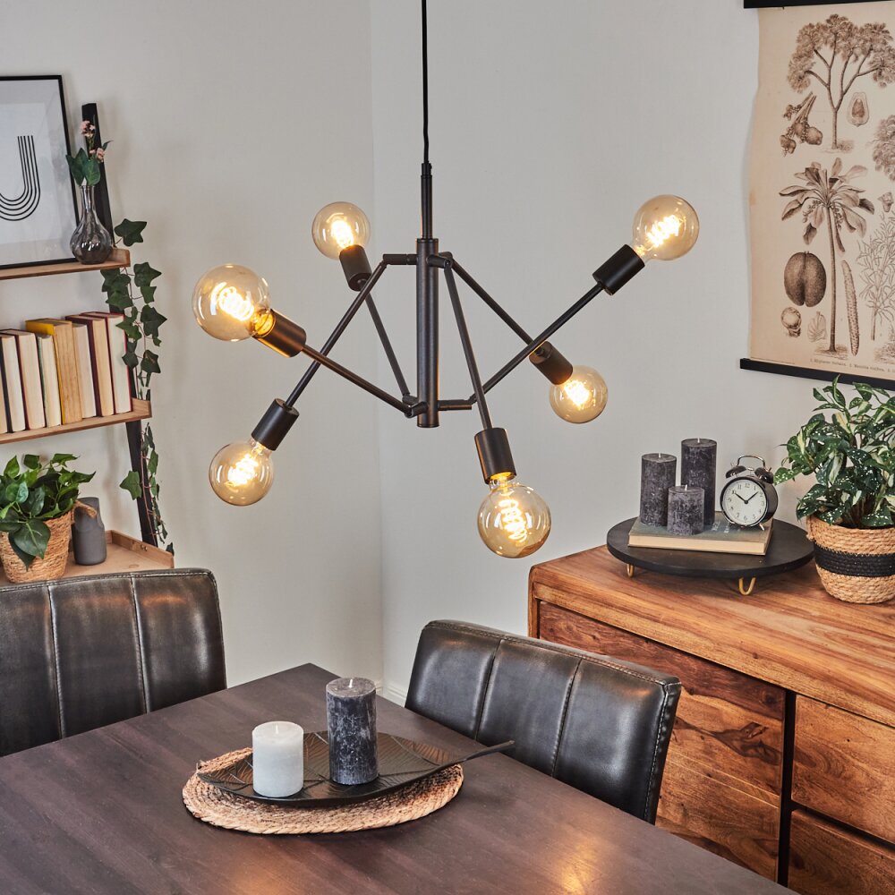 Bogno Lampadario a sospensione Nero, 6-Luci main product photo