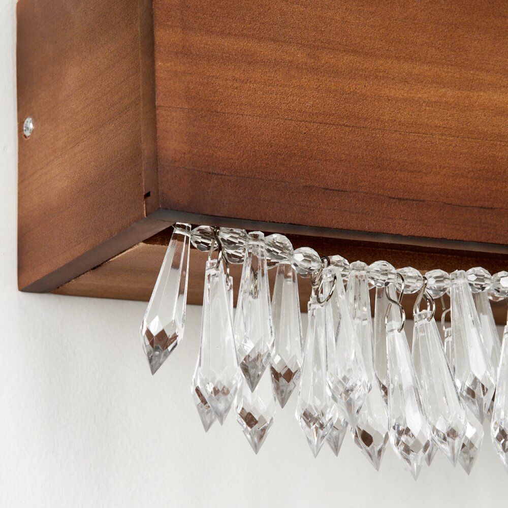 Versoix Applique LED Écru, Nero, 1-Luce