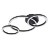 Globo REGGY Plafoniera LED Nero, 1-Luce