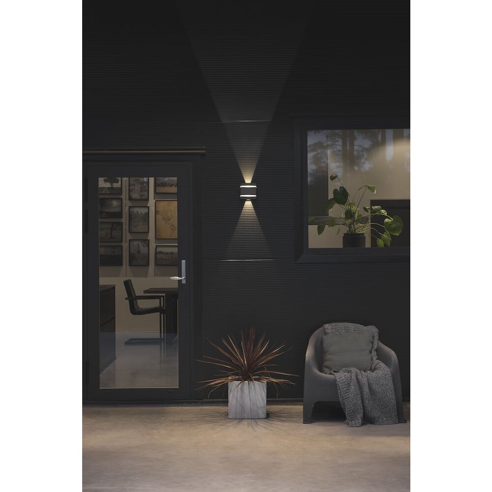 Konstsmide Cremona Applique da esterno LED Antracite, 2-Luci main product photo