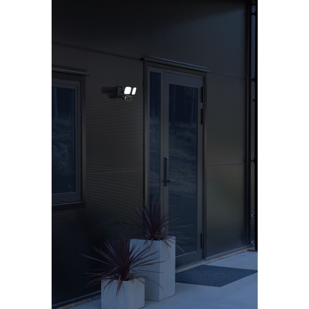 Konstsmide Camera-Smart-Light Applique da esterno LED Nero, 2-Luci, Sensori di movimento main product photo