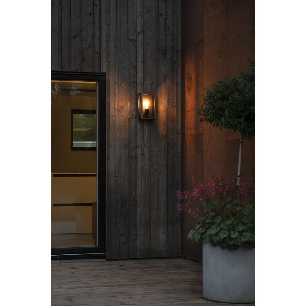 Konstsmide Carpi Applique da esterno Nero, 1-Luce main product photo