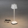 Konstsmide Capri Lampada da tavolo LED Bianco, 1-Luce