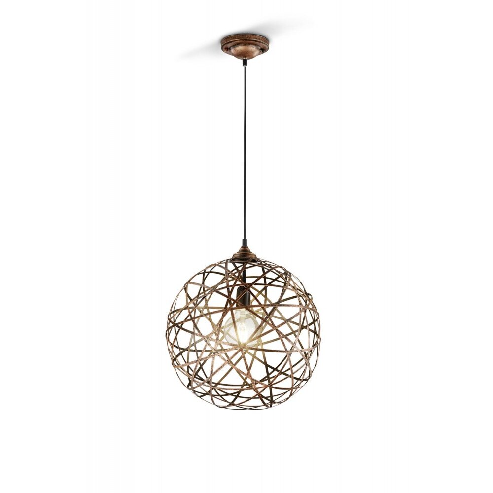 Trio JACOB Lampada a sospensione Marrone scuro, Ramato, 1-Luce main product photo