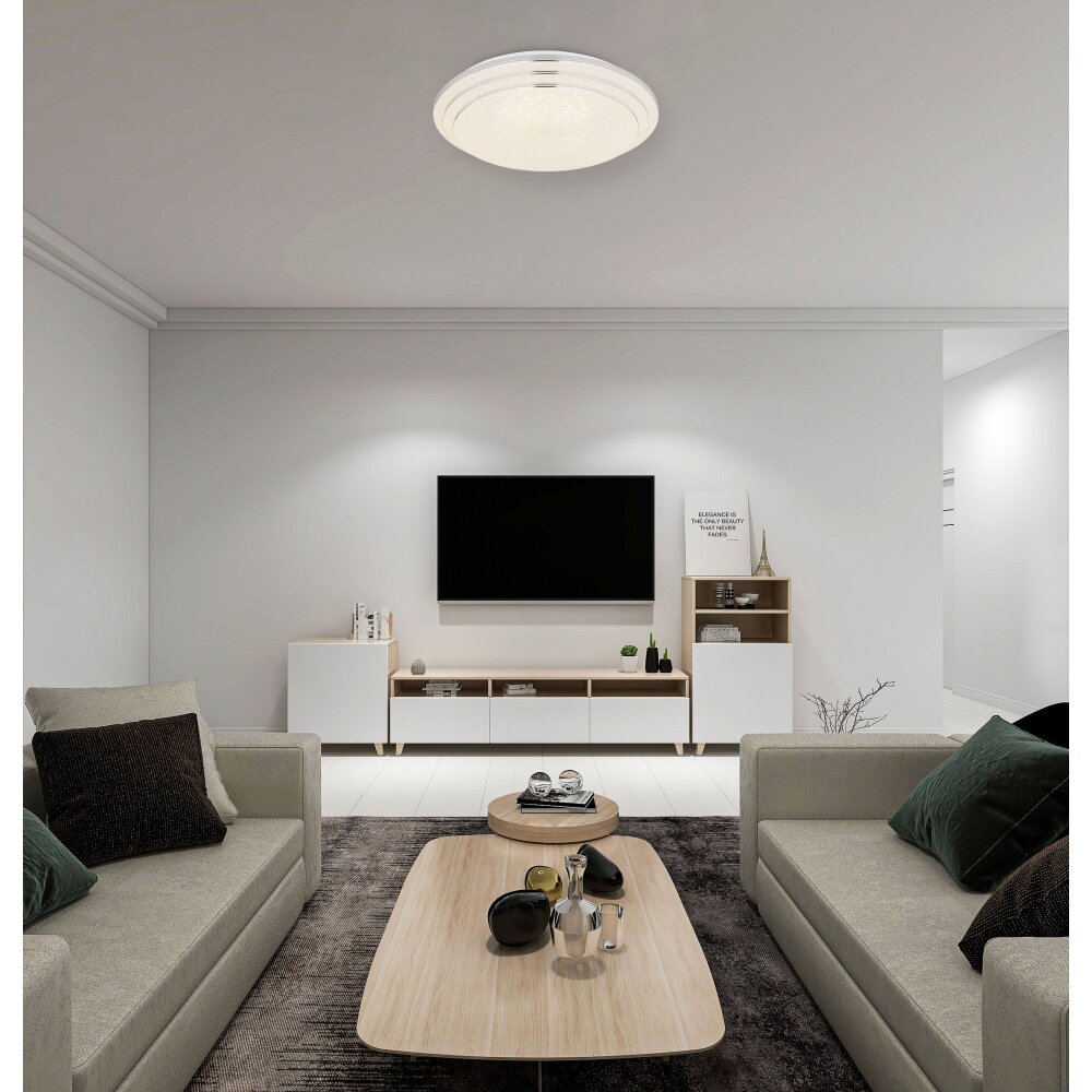 Globo ALEY Plafoniera LED Bianco, 1-Luce, Telecomando main product photo