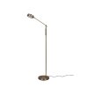 Trio Franklin Lampada da terra LED Ottone antico, 1-Luce