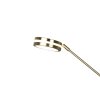 Trio Franklin Lampada da terra LED Ottone, 2-Luci