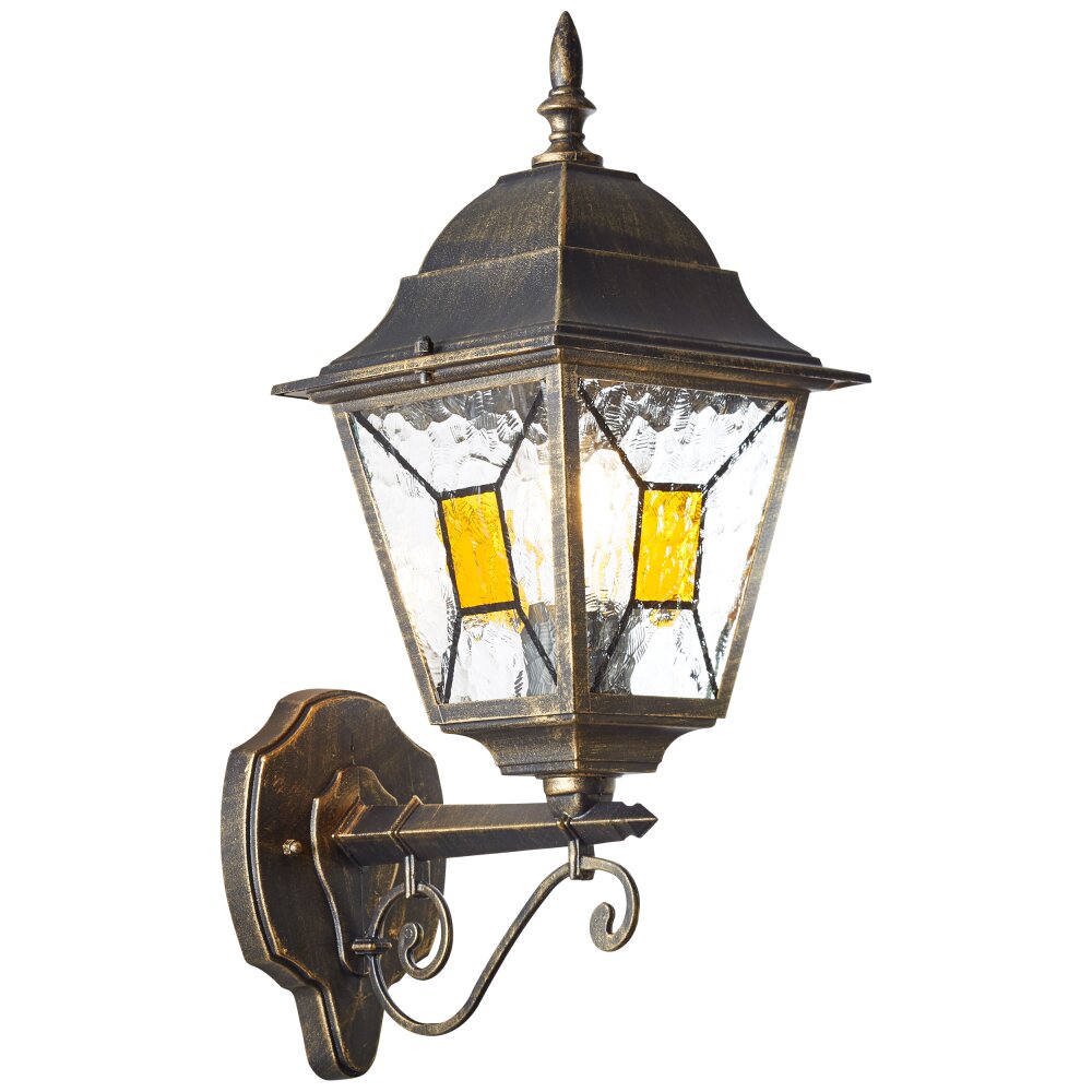 Brilliant Janel Applique da esterno Nero, 1-Luce main product photo