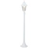 Brilliant Nissie Lampioncino Segnapasso Bianco, 1-Luce