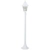 Brilliant Nissie Lampioncino Segnapasso Bianco, 1-Luce