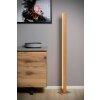 Lucide SYTZE Lampada da terra LED Legno chiaro, 1-Luce