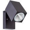 Brilliant Burk Applique da esterno LED Nero, 1-Luce