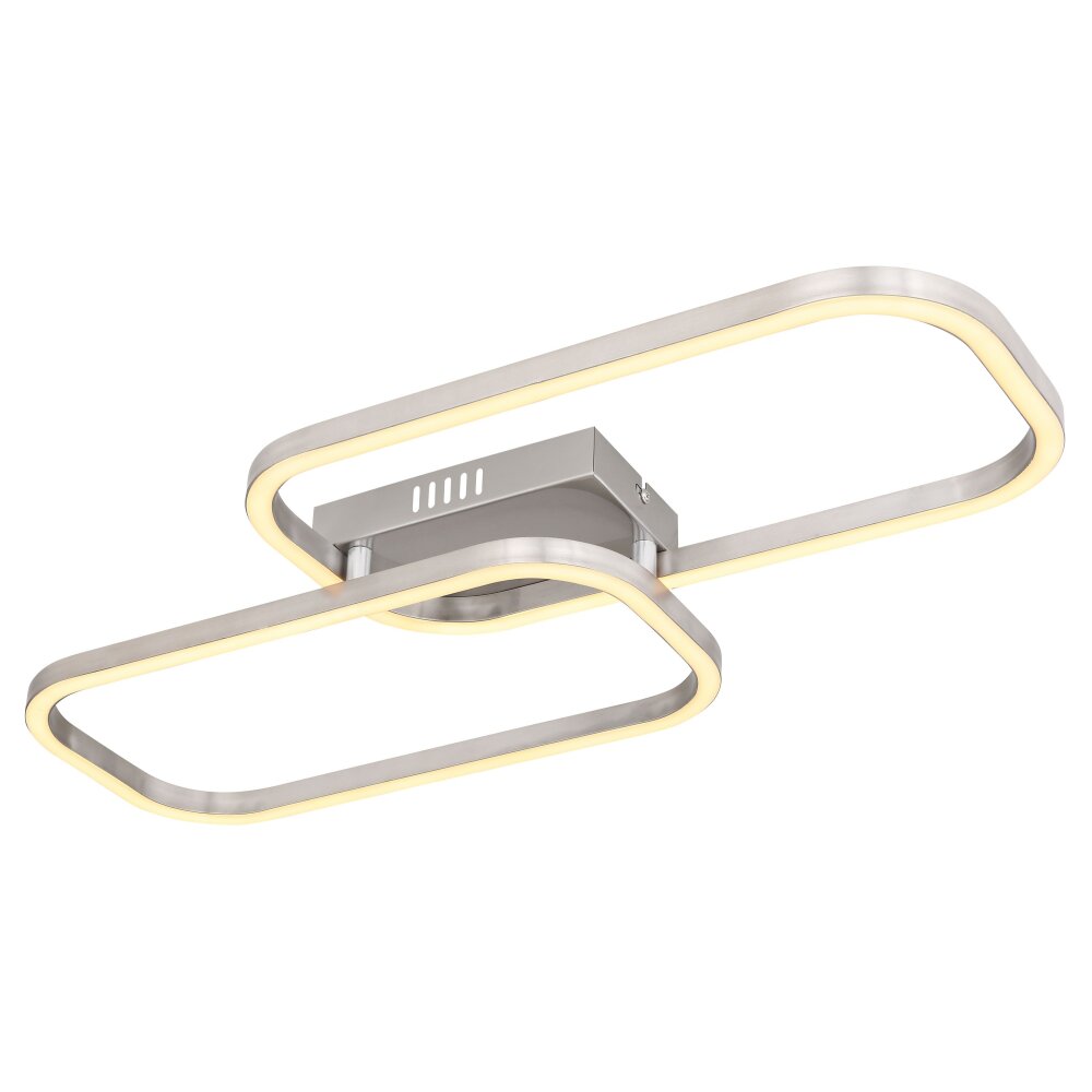 Globo SILLA Plafoniera LED Nichel opaco, 1-Luce main product photo
