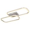 Globo SILLA Plafoniera LED Nichel opaco, 1-Luce