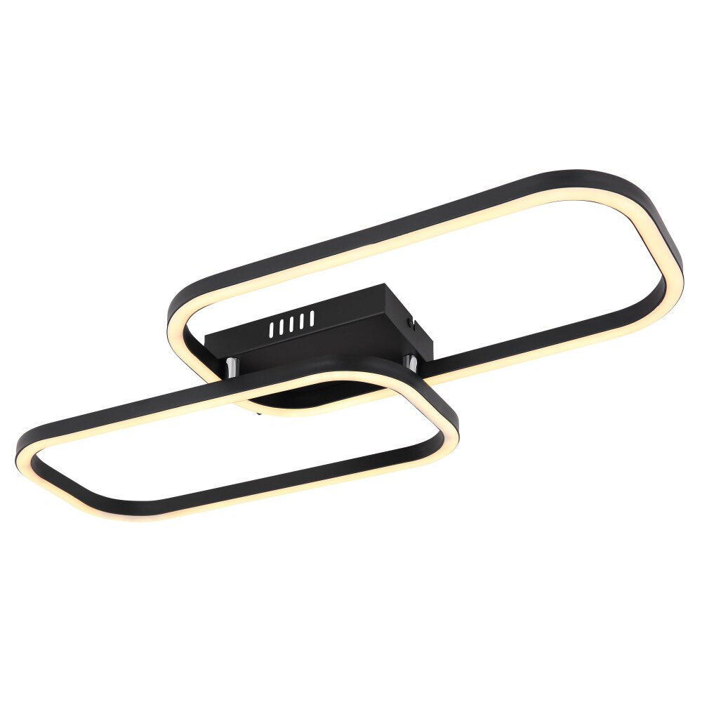 Globo SILLA Plafoniera LED Nero, 1-Luce main product photo