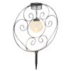Globo Lampada solare LED Argento Brunito, 1-Luce