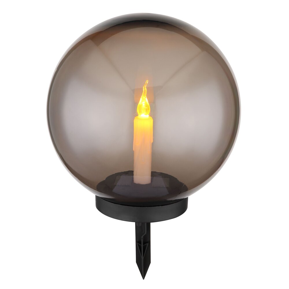 Globo Lampada solare LED Nero, 1-Luce main product photo