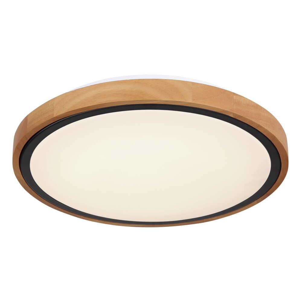 Globo BRUNO Plafoniera LED Écru, Nero, 1-Luce main product photo