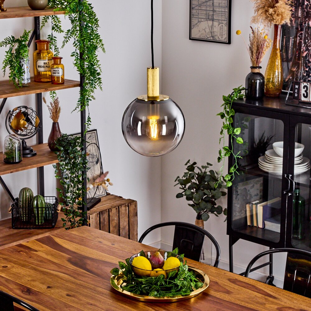 Berle Lampadario a sospensione Ottone, 1-Luce main product photo