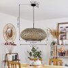 Alavi Lampadario a sospensione Nero, 1-Luce