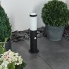Ruti Lampada con piedistallo Nero, 1-Luce, Sensori di movimento