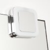 Morges Lampada da specchio LED Cromo, Bianco, 1-Luce