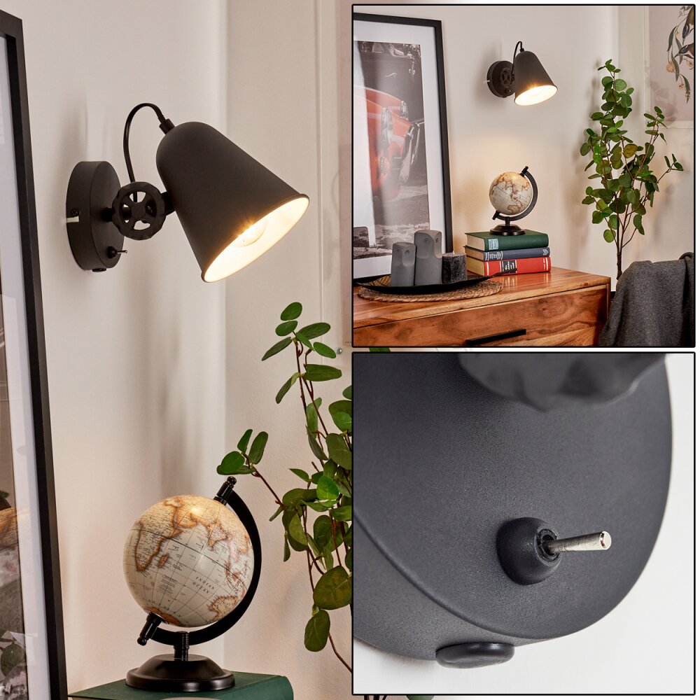 Pany Applique Cromo, Nero, 1-Luce main product photo