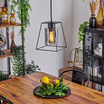 Ehtamo Lampadario a sospensione Nero, 1-Luce