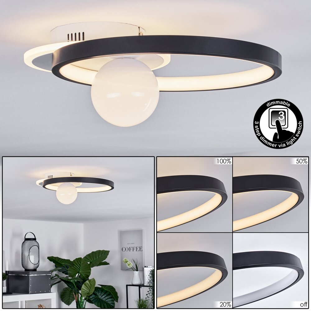 Lahela Plafoniera LED Bianco, 1-Luce main product photo
