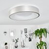 Playas Plafoniera LED Argento, Bianco, 1-Luce