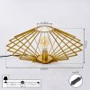 Larson Lampada da tavolo Ottone, 1-Luce