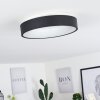 Playas Plafoniera LED Nero, Bianco, 1-Luce