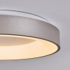 Playas Plafoniera LED Argento, Bianco, 1-Luce