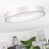 Playas Plafoniera LED Argento, Bianco, 1-Luce