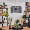 Altoplano Lampadario a sospensione Nero, 1-Luce
