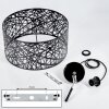 Altoplano Lampadario a sospensione Nero, 1-Luce