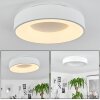 Playas Plafoniera LED Bianco, 1-Luce