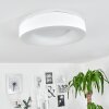 Playas Plafoniera LED Bianco, 1-Luce