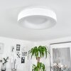 Playas Plafoniera LED Bianco, 1-Luce