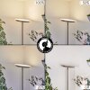 Mjoelby Lampada da terra LED Nichel opaco, 1-Luce