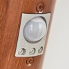 Gaborone Applique da esterno Marrone, Aspetto del legno, 1-Luce, Sensori di movimento