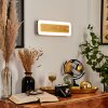 Guacacallo Applique LED Oro, Nero, Bianco, 1-Luce