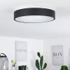 Playas Plafoniera LED Nero, Bianco, 1-Luce