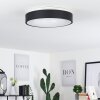 Playas Plafoniera LED Nero, Bianco, 1-Luce