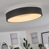 Playas Plafoniera LED Nero, Bianco, 1-Luce